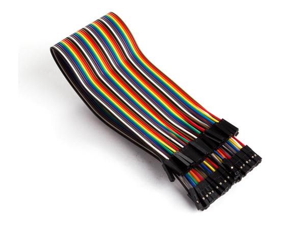 40PINS 30cm FEMALE TO FEMALE JUMPER WIRE(FLAT) (ARD98E) 40PINS 30cm FEMALE TO FEMALE JUMPER WIRE(FLAT) (ARD98E)