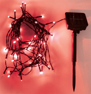 Outdoor String Lights 50 LEDs, 6m, Red (AMH84G) Outdoor String Lights 50 LEDs, 6m, Red (AMH84G)