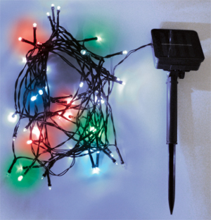 Outdoor String Lights 50 LEDs, 6m, Multicoloured (AMH87G) Outdoor String Lights 50 LEDs, 6m, Multicoloured (AMH87G)