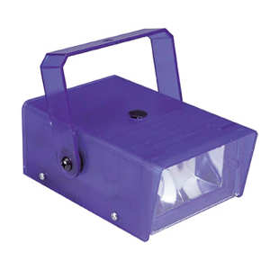 Mini Strobe Effect, Blue Plastic Case (AND36G)