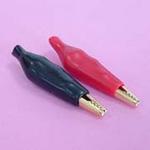 Small Gold Alligator Clip Red (CLP018) Small Gold Alligator Clip Red (CLP018)