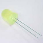 Yellow 10mm Flashing LEDs, pack of 35 (SPE005)