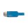 (image for) RCA Blue Plastic Socket inline, Sleeved (ANP69G)