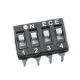 (image for) DIL Switch SPST Slim Quad (SWD024)
