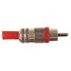 (image for) RCA/Phono Red hi-grade metal plug (ANP73G)