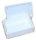 (image for) Pot 1 ABS Box, White Unribbed (PCI32S)