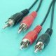 (image for) Twin RCA-type M-M 3m (ALD003)