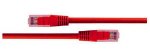 (image for) Cat 5 Patch Lead, Straight - Red 10m (ANL74G)