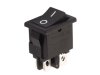 (image for) Rocker 10A 250VAC DPST Black (SWR071)