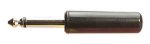 (image for) Black 6.35mm Mono Plug (ANN79G)