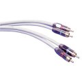 (image for) Premium Phono Lead, 2 x Gold Male, 2.5m (ANK35G)