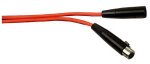 (image for) XLR Socket to XLR Plug, Red 6m (ANV13G)