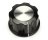 (image for) Knob Black with silver top 19.5mm (ANN71G)