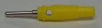 (image for) 4 mm High Quality Solderless Banana Plug, Yellow (BCM06G)