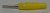 (image for) 4 mm High Quality Solderless Banana Plug, Yellow (BCM06G)