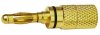 (image for) High Quality Metal Banana Plug, Black (ANQ22G)