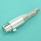 (image for) Adapter XLR Socket to 6.35mm Mono Socket (PLA084)