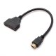 (image for) HDMI Plug to 2 x HDMI Sockets Lead (APN77G)