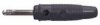 4mm High Quality Solderless Banana Plug, Black (AMF06G) (image for) 4mm High Quality Solderless Banana Plug, Black (AMF06G)