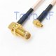 SMA Female - MMCX Male Plug Coaxial Cable 15cm (WIT17C) (image for) SMA Female - MMCX Male Plug Coaxial Cable 15cm (WIT17C)