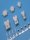 (image for) 2.5mm Latch 3-way Housing, Plug & Terminal Set (PLB118)