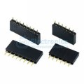 (image for) 8-way Vertical Header, 2.54mm pitch (PLB618)