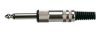 (image for) Nickel 6.35mm High Quality Mono Plug (AMD70G)