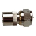 (image for) F Type Plug to 9.5 mm Coaxial Socket (AMW94G)