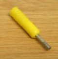 (image for) 2 mm Tip Plug - Yellow (AMF13G)