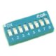 (image for) DIL Switch SPST Octal (SWD008)