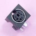 (image for) Mini DIN PCB Socket 6-pin (PLN166)