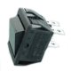 (image for) Rocker 16A 230VAC DPST Black (SWR054)