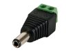 (image for) DC PLUG 5.5 x 2.1 MM MALE TO SCREW TERMINAL (AMG55G)