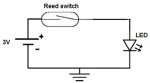 (image for) House Alarm Circuit with Reed Switch (ANY02G)