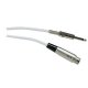 (image for) 6.35mm jack plug to XLR female white, 6m (AMQ20G)