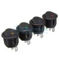 (image for) SPST Round Rocker Switch with light (SWR026)