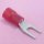 (image for) Insulated Crimp Spade Red 3.5mm 6-pack (TML211)
