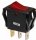 (image for) Illuminated RED Rocker 15A 250VAC SPST On-Off (SWR064)