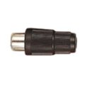 (image for) RCA/Phono Black plastic socket inline (ANP85G)