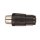 (image for) RCA/Phono Black plastic socket inline (ANP85G)