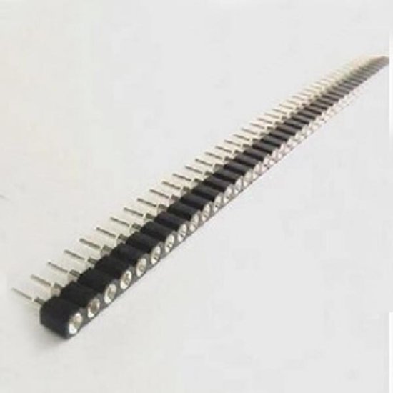 (image for) 40Pin Single Row 2.54mm Round Female Header Pin (PLB120)