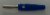 (image for) 4mm High Quality Solderless Banana Plug, Blue (BCM02G)