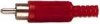 (image for) RCA Plug Red, with Sleeve (PLP014)