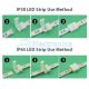 (image for) IDC LED Strip Buckle Connector Quick Connect (LED02H)