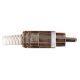 (image for) RCA/Phono White hi-grade metal plug (ANP78G)