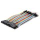 40 PINS 10CM MALE TO FEMALE JUMPER WIRE (ARD23E) (image for) 40 PINS 10CM MALE TO FEMALE JUMPER WIRE (ARD23E)