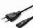 (image for) POWER CORD 2 PIN PLUG TO FIGURE 8 SOCKET 1.4m 2.5A (ANK11G)