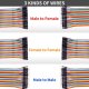 10 PIN Jumper Wire F-F 30cm (ARD218) (image for) 10 PIN Jumper Wire F-F 30cm (ARD218)