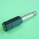 (image for) 6.35mm Mono Plug to 3.5mm Mono Socket (PLJ643)