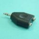 (image for) 3.5mm Stereo Plug to 2 Mono Sockets (PLJ393)
